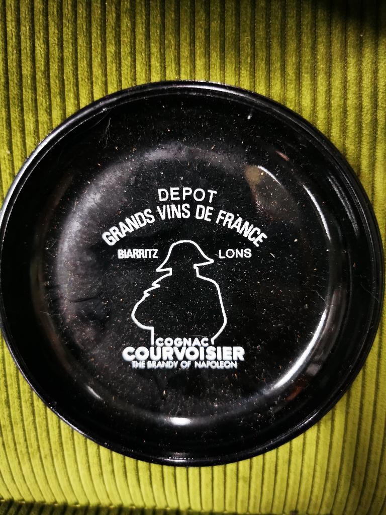 Courvoisier - Depot Grands vins de France - Asbak, Ophalen of Verzenden, Zo goed als nieuw, Asbak