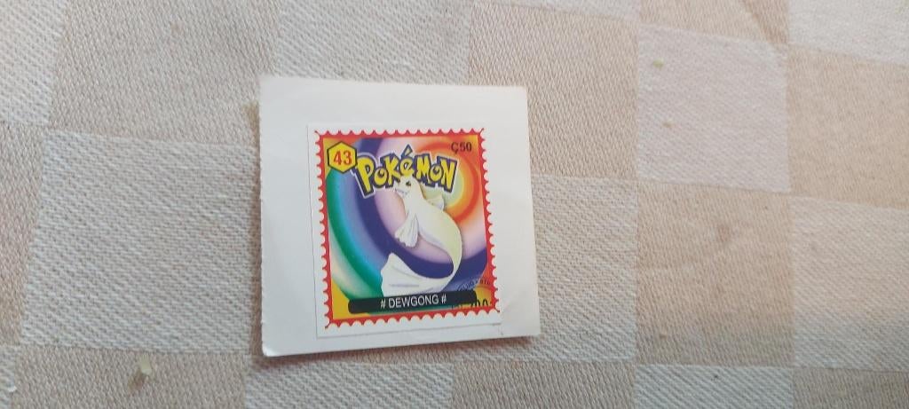 pokemon postzegel zeldzaam gelimiteerd Dewgong fraai, Ophalen of Verzenden, Nieuw, Overige typen