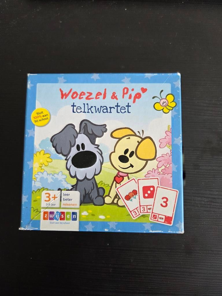 Woezel & Pip Telkwartet - Leer Rekenen (3+ jaar), Een of twee spelers, Ophalen, Gebruikt, Zwijsen