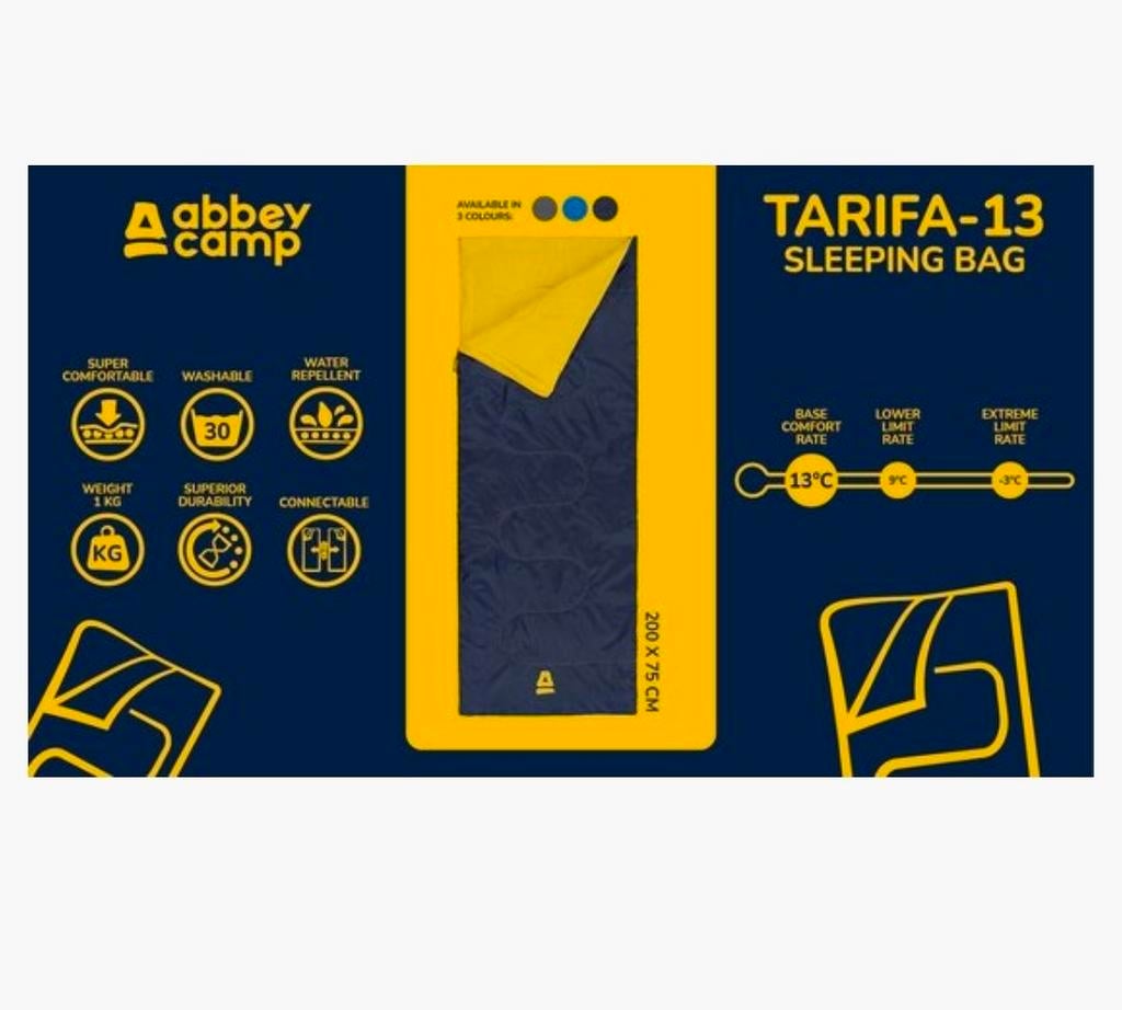 Abbey Camp Tarifa-13 Slaapzak - Comfortabel en Duurzaam, Ophalen of Verzenden, Nieuw