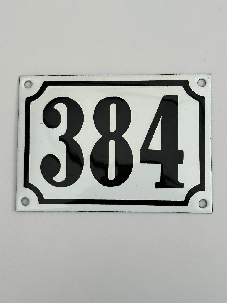 HUISNUMMER 384, Antiek en Kunst, Ophalen of Verzenden