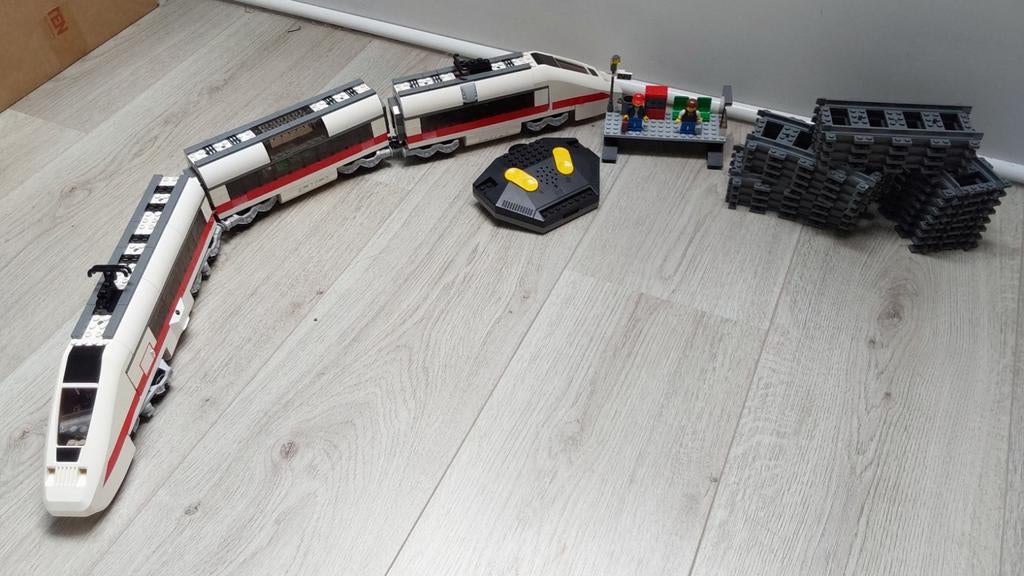 Lego City 7897 Passagierstrein met afstandsbediening, Compleet, Lego, Ophalen of Verzenden, Complete set