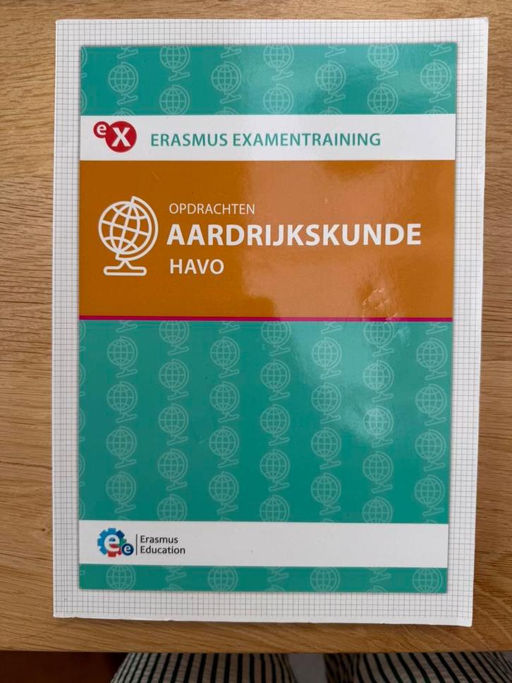 **examentraining Havo aardrijkskunde**, Boeken, Schoolboeken, Zo goed als nieuw, Aardrijkskunde, HAVO, Ophalen of Verzenden