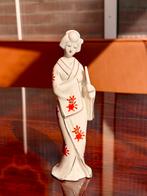Vintage Japanse porseleinen Geisha beeldje, Ophalen of Verzenden