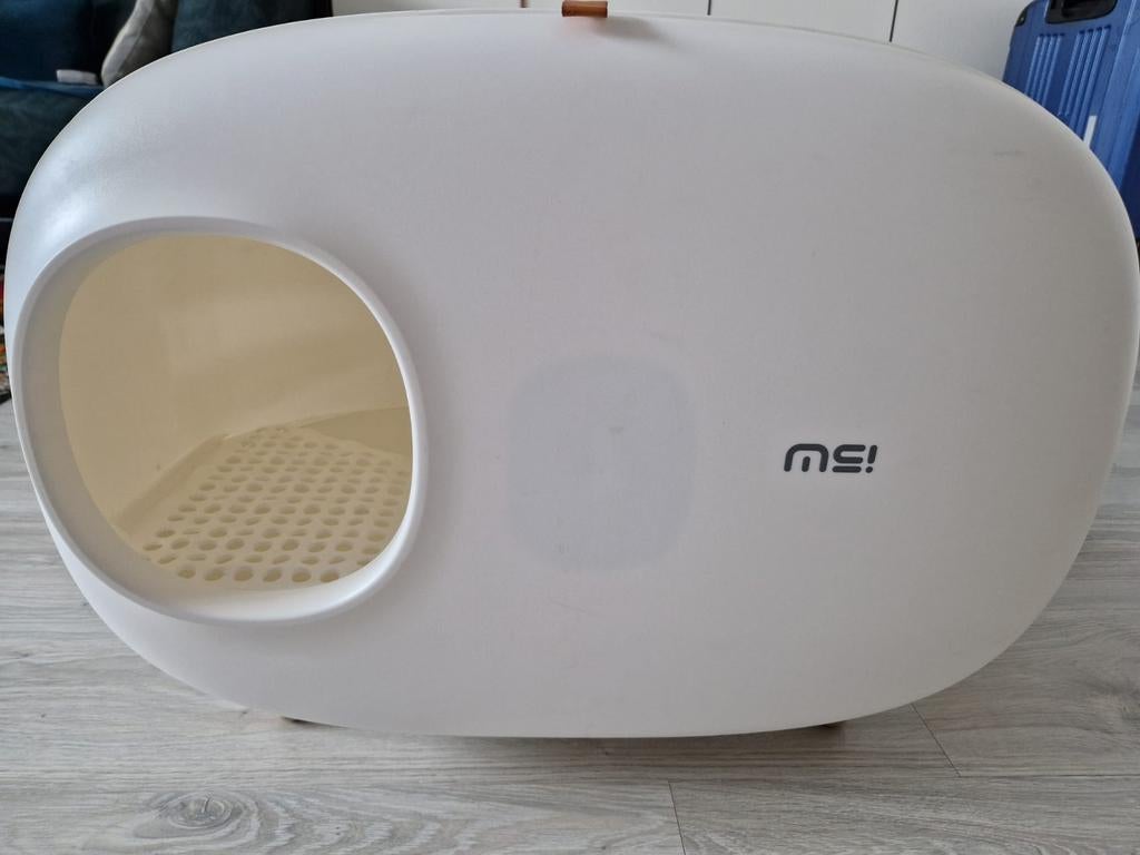 MakeSure Kattenbak Met Lade wit, Ophalen, Zo goed als nieuw, Gesloten