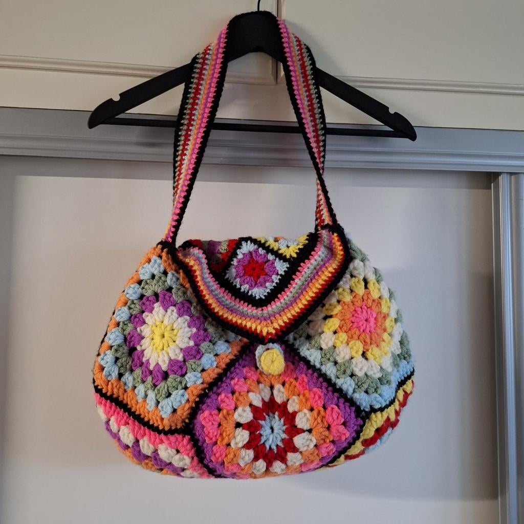 Tas granny square, Ophalen of Verzenden, Nieuw