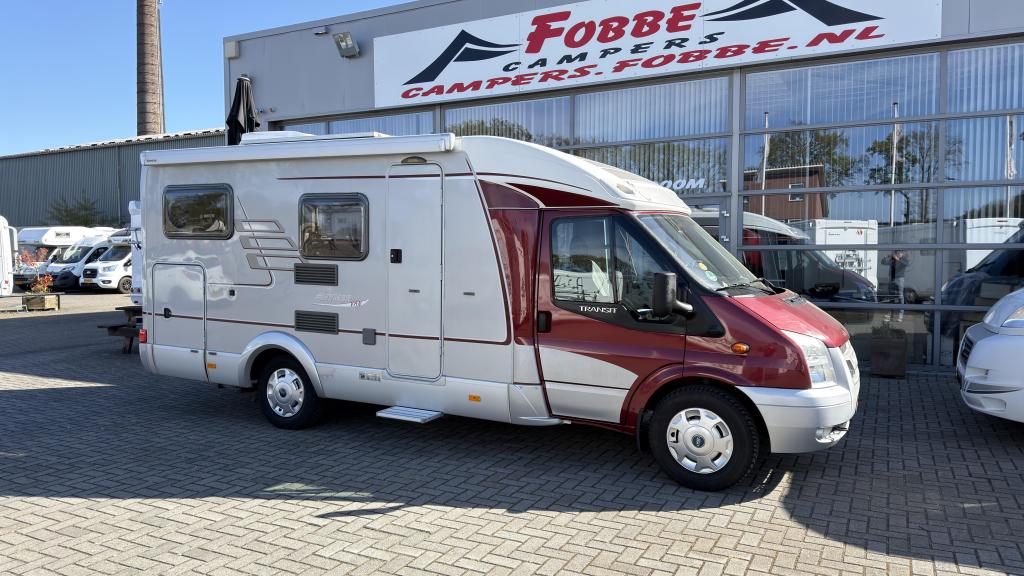Enkele bedden 2x airco De Hymer Van 562 Uit 2008|107dkm, Ringverwarming, Ford, Bedrijf, Tot en met 3