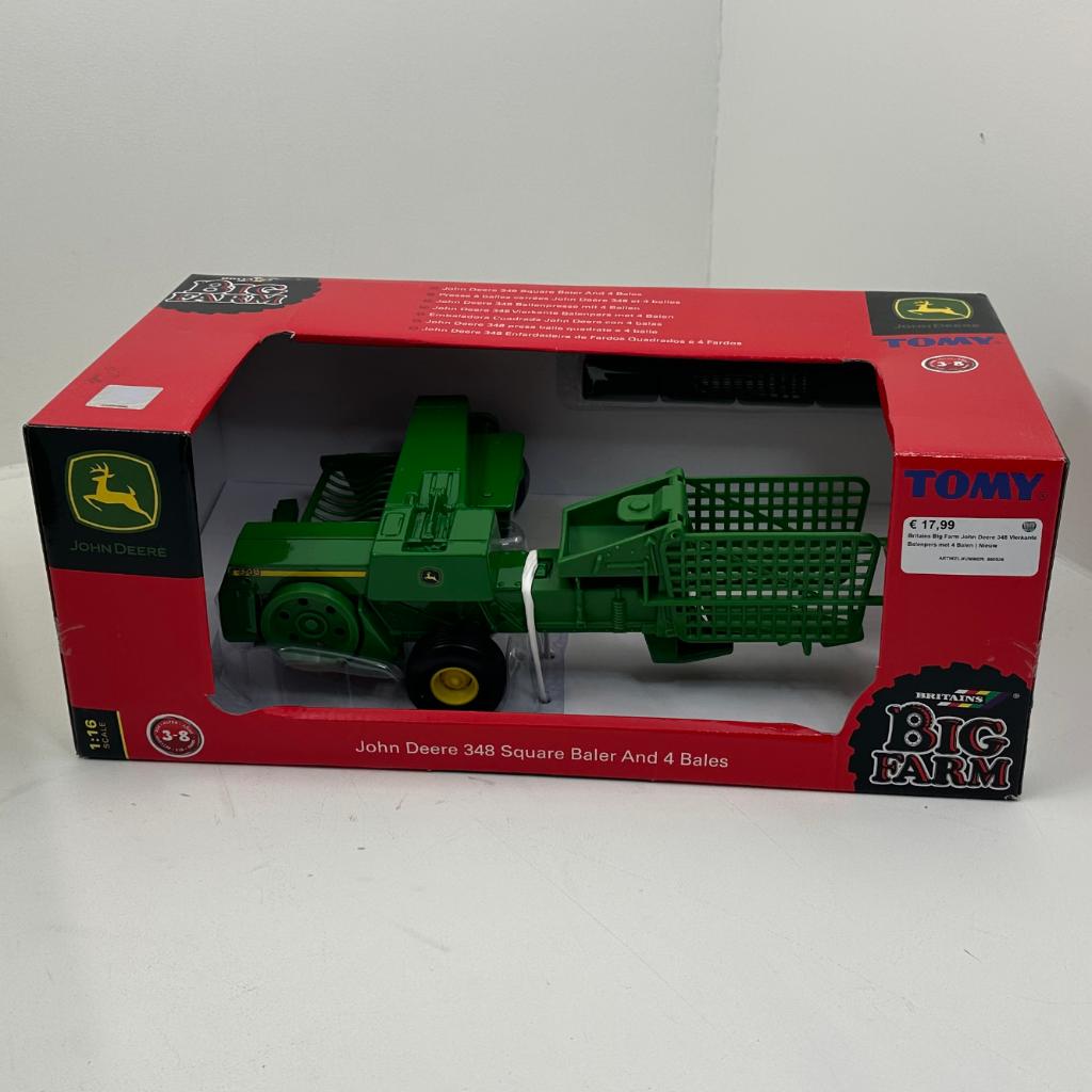 Britains Big Farm John Deere 348 Balenpers | nieuw, Toulonselaan 72, Nieuw, Ophalen of Verzenden, Dordrecht@usedproduct.nl