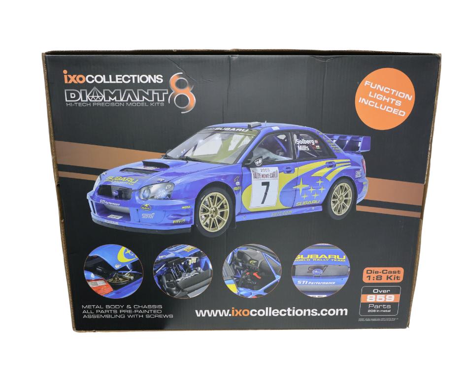 IXO 1/8 Subaru Impreza IXO-013, Overige merken, Auto, Groter dan 1:32, Nieuw