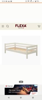 Flexa bed 1 p. White wash, Huis en Inrichting, Ophalen, Gebruikt, 90 cm, Eenpersoons