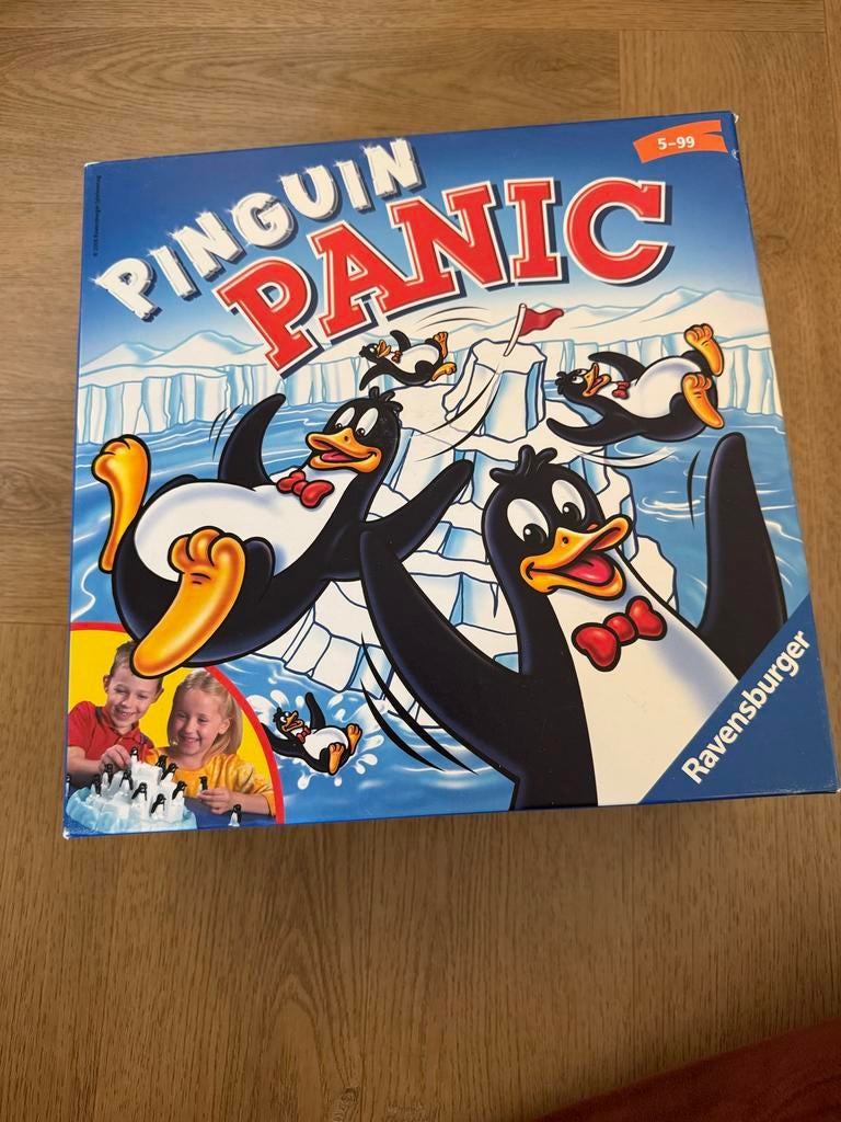 Pinguin Panic Ravensburger Gezinsspel, Een of twee spelers, Ophalen of Verzenden, Zo goed als nieuw