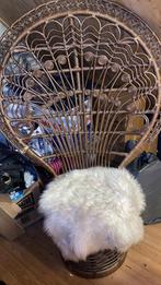 Pauwstoel, Huis en Inrichting, Woonaccessoires | Plaids en Woondekens, Ophalen, Gebruikt