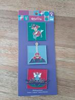 Efteling Pinset: Pardoes, Langnek, Indische Waterlelie, Verzamelen, Ophalen of Verzenden, Nieuw, Button of Speldje