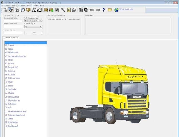 Scania Multi 2024.05 v24.50.0.0, Verzenden
