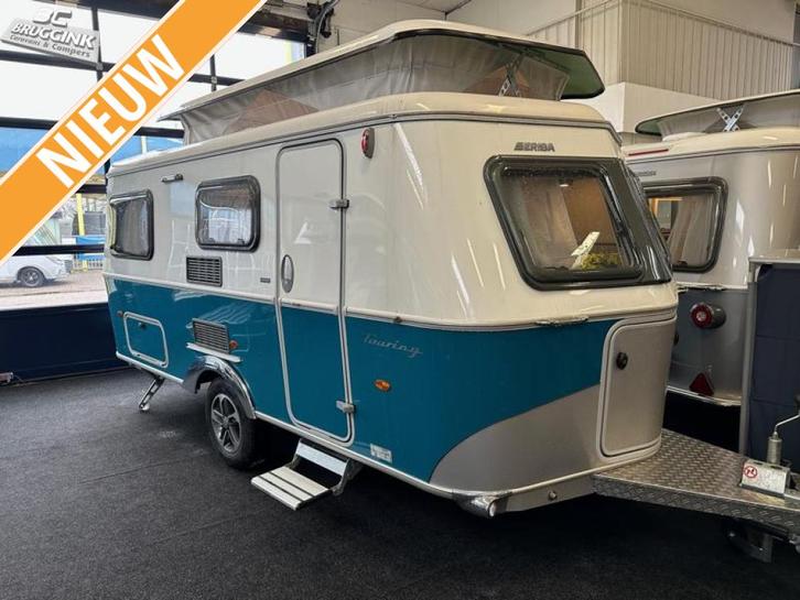 Eriba Touring 542 HARBOUR BLUE, Caravans en Kamperen, Caravans, Bedrijf, tot en met 3, 750 - 1000 kg, Kleine zit, Eriba, 2 aparte bedden