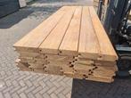 15.21 m2 hardhout vlonderhout / vloerhout 7 cm dik -nr: HP3, Tuin en Terras, Palen, Balken en Planken, Ophalen, Planken, Nieuw