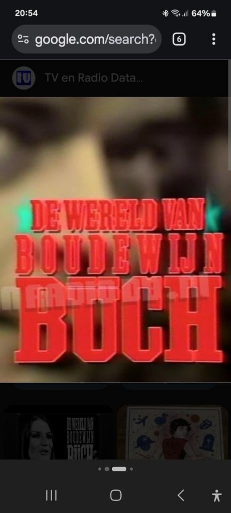 De wereld van Boudewijn Buch compleet  op dvd., Eén persoon