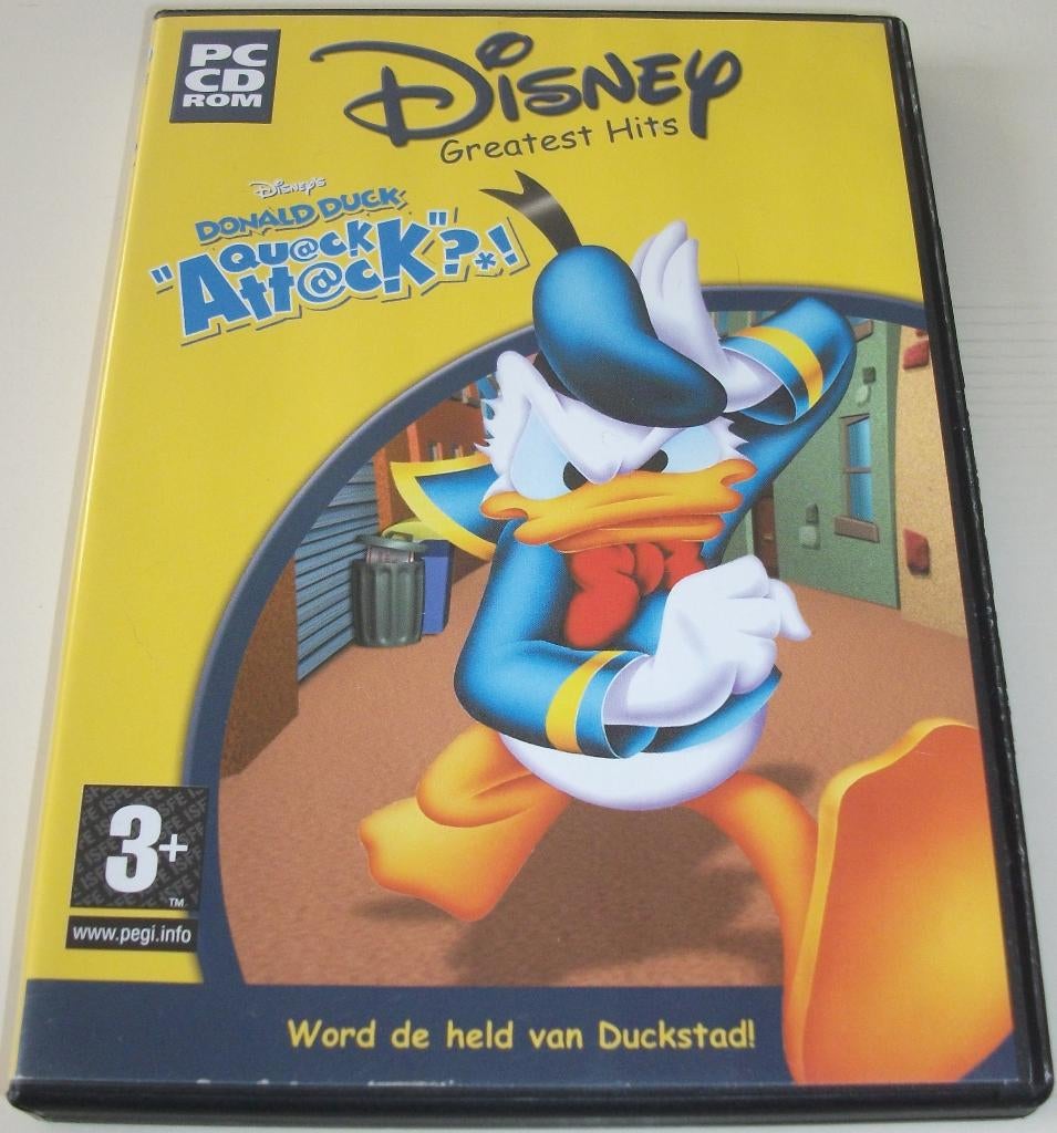 PC Game *** DONALD DUCK *** Disney, Alle leeftijden, Ophalen of Verzenden, Zo goed als nieuw