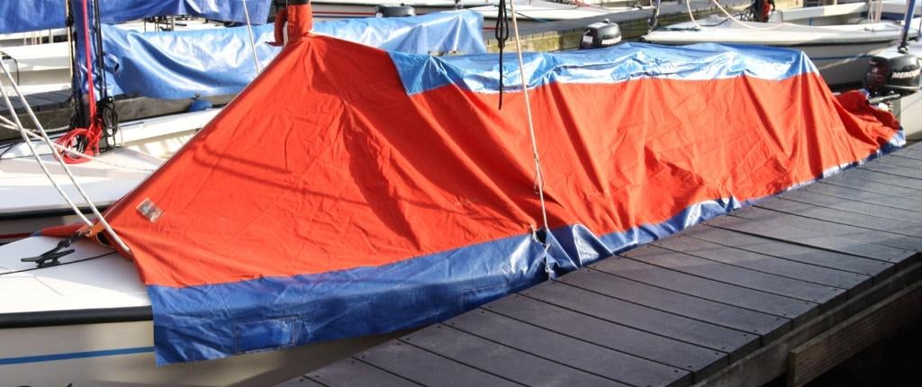 Dektent voor polyvalk of Hooravalk, Ophalen, Gebruikt, Overige typen, Minder dan 15 m²