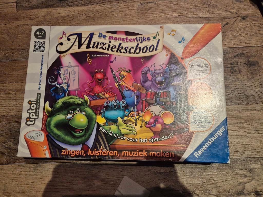 tiptoi De Monsterlijke muziekschool, Ophalen of Verzenden, Gebruikt, Met geluid
