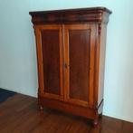 Meidenkast legkast servieskast origineel 1920 1930 hout, Ophalen, 100 tot 150 cm, 150 tot 200 cm, Brocante