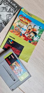 snes goof troop gooftroop club goofclub walt disney disney's, Avontuur en Actie, 1 speler, Ophalen of Verzenden, Zo goed als nieuw