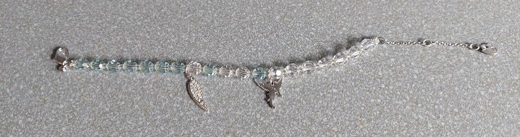 Swarovski Disney collectie armband met Tinkerbell, Sieraden, Tassen en Uiterlijk, Armbanden, Ophalen of Verzenden, Zo goed als nieuw