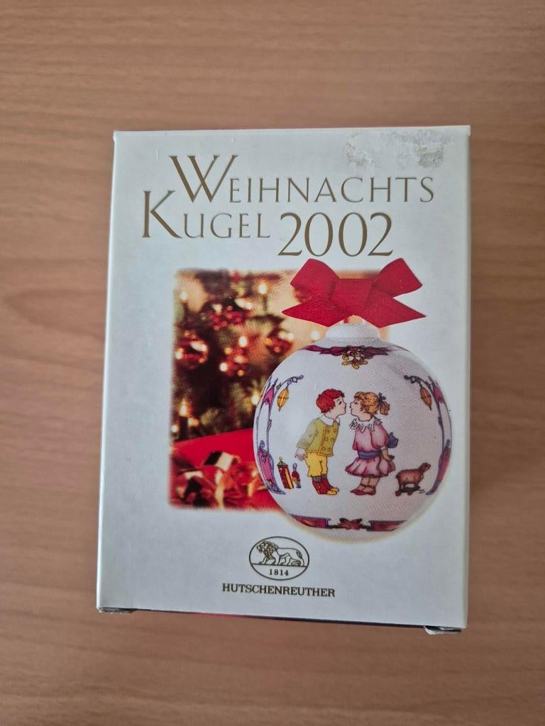 Kerstbal porselein Hutschenreuther 2002, Diversen, Verzenden, Nieuw