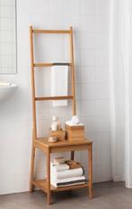 IKEA RÅGRUND Stoel met Handdoekenrek - Bamboe, Huis en Inrichting, Stoelen, Ophalen, Bruin, Zo goed als nieuw, Eén