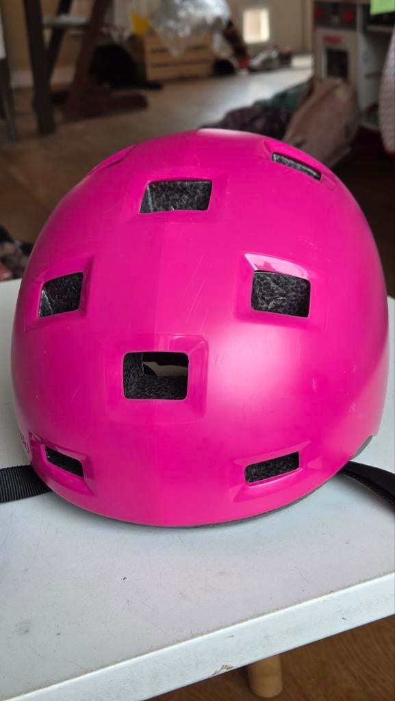 Oxelo helm roze maat S (#fietshelm #schaatshelm #skatehelm), S, Gebruikt, Meisje, Ophalen of Verzenden