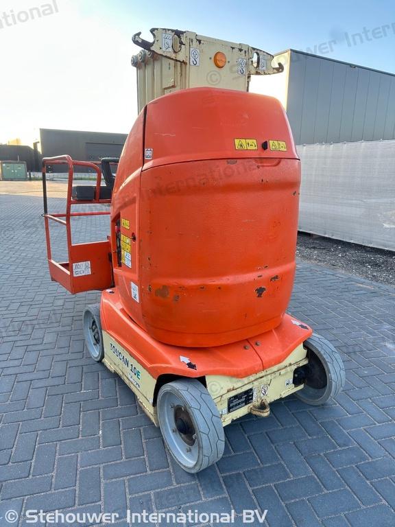 JLG Toucan 10E masthoogwerker verticale mast hoogwerker, JLG EMEA B, Info@jlg.com, Galvanistraat 7
6716 AE  Ede, NL
