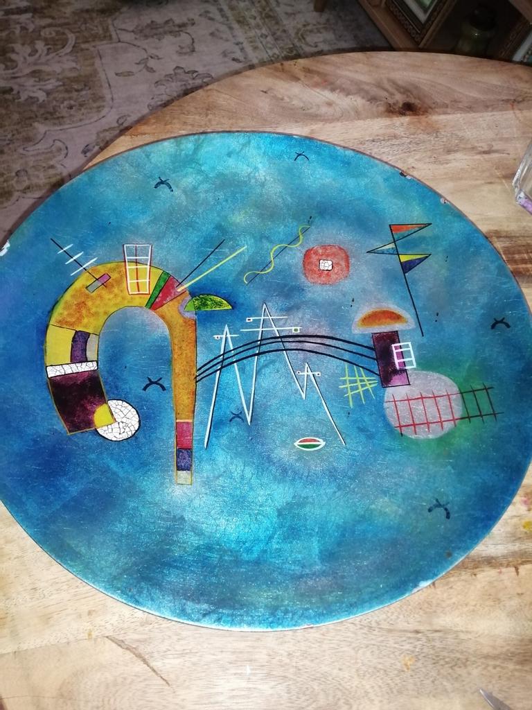 Wassily kandinsky wandbord, Antiek en Kunst, Ophalen of Verzenden