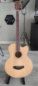 Semi-Akoestische basgitaar Harley Benton, Ophalen, Zo goed als nieuw, Semi-akoestisch