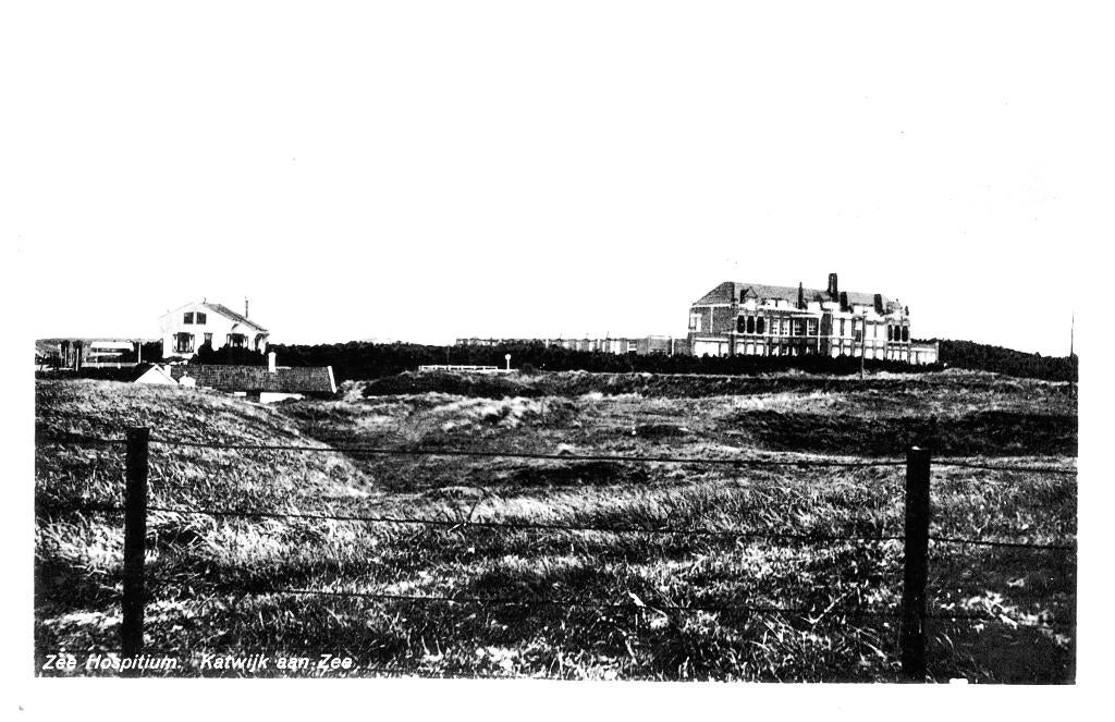 939130 Katwijk a Zee 1938 Zeehospitium Gelopen met postzegel, Ophalen of Verzenden, 1920 tot 1940, Gelopen, Zuid-Holland