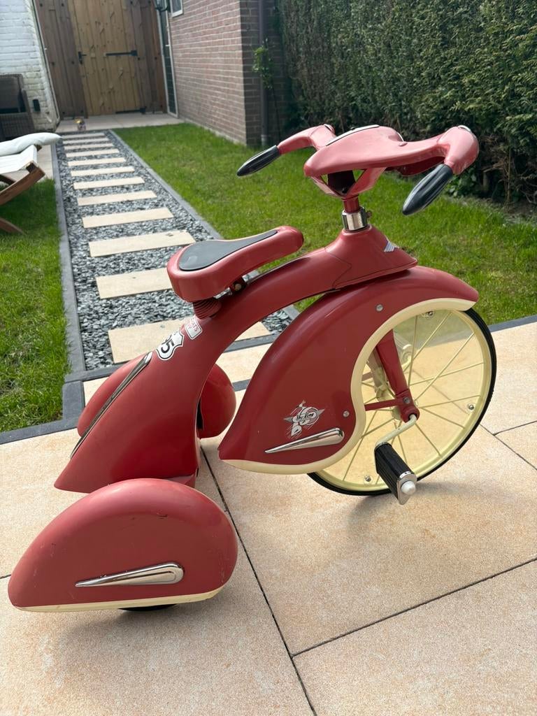 Vintage kinderfiets, Ophalen