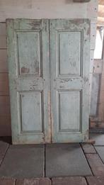 Oude zacht mintgroene luiken (nuzzelspul), Ophalen