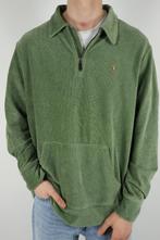 Ralph Lauren corduroy/velours trui met kwart rits - XL, Kleding | Heren, Ralph Lauren, Maat 56/58 (XL), Ophalen of Verzenden, Zo goed als nieuw