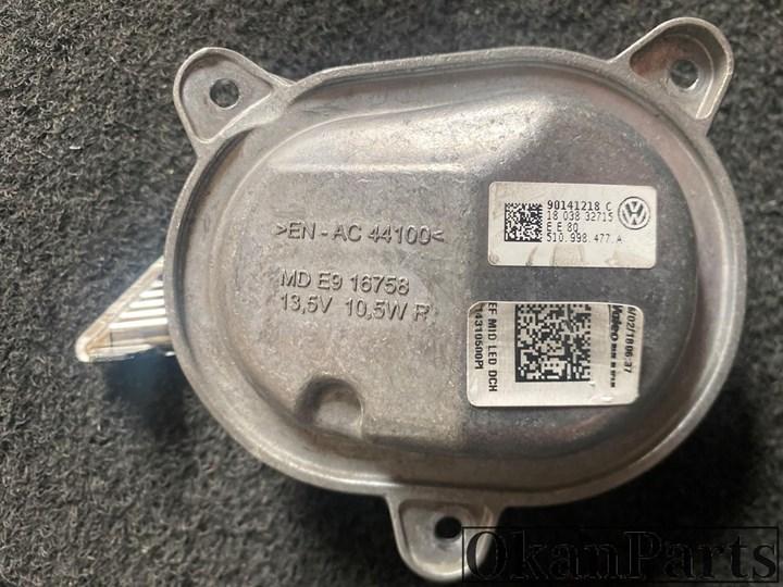 Volkswagen Golf 7 Sportsvan LED Module 510998477A, Auto-onderdelen, Elektronica en Kabels, Volkswagen, Gebruikt, Ophalen of Verzenden