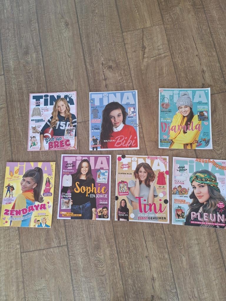Tina Tijdschriften - Diverse edities, Ophalen of Verzenden, Gelezen, Sport en Vrije tijd