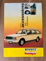 Renault 18 accessoires brochure, Boeken, Auto's | Folders en Tijdschriften, Ophalen of Verzenden, Zo goed als nieuw, Renault