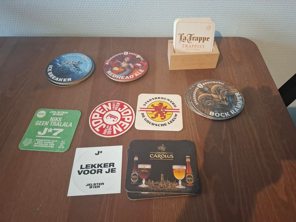 Viltjes van diverse biermerken, Ophalen of Verzenden, Zo goed als nieuw, Viltje(s), Overige merken
