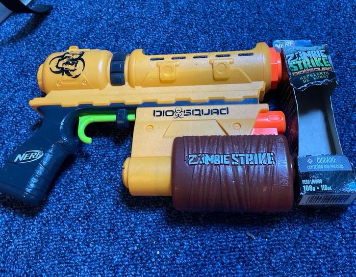 Nerf Zombie Strike Bio-Squad Blaster, Ophalen of Verzenden, Gebruikt