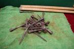 Antieke hoefnagels sierspijkers vintage, Ophalen of Verzenden