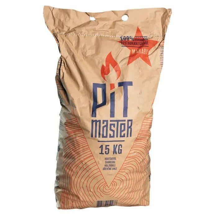 Pitmaster Marabu Houtskool 15kg, Ophalen of Verzenden, Nieuw