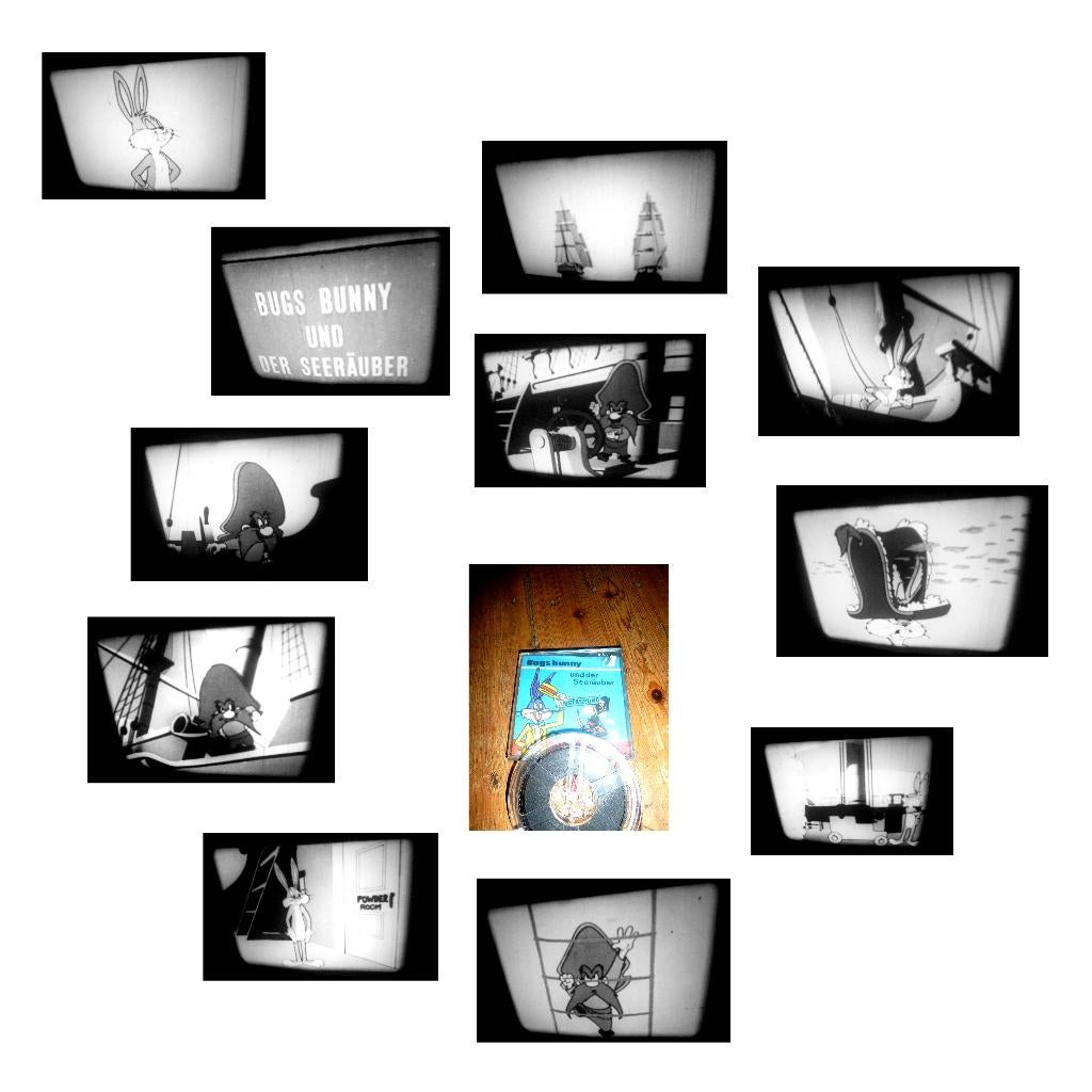 8mm film Yosemite Sam - Bugs Bunny - Pirate Ship -, Ophalen of Verzenden, 8mm film