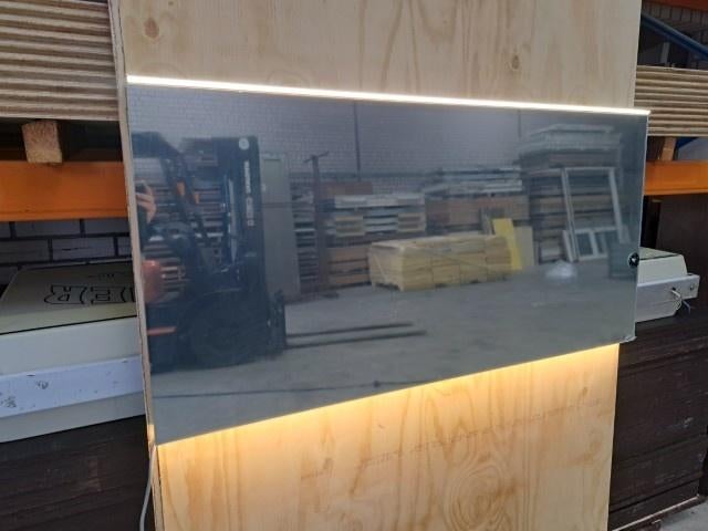 badkamerspiegel 120x60 cm met led verlichting, spiegel licht, Huis en Inrichting, Woonaccessoires | Spiegels, Nieuw, 125 cm of meer