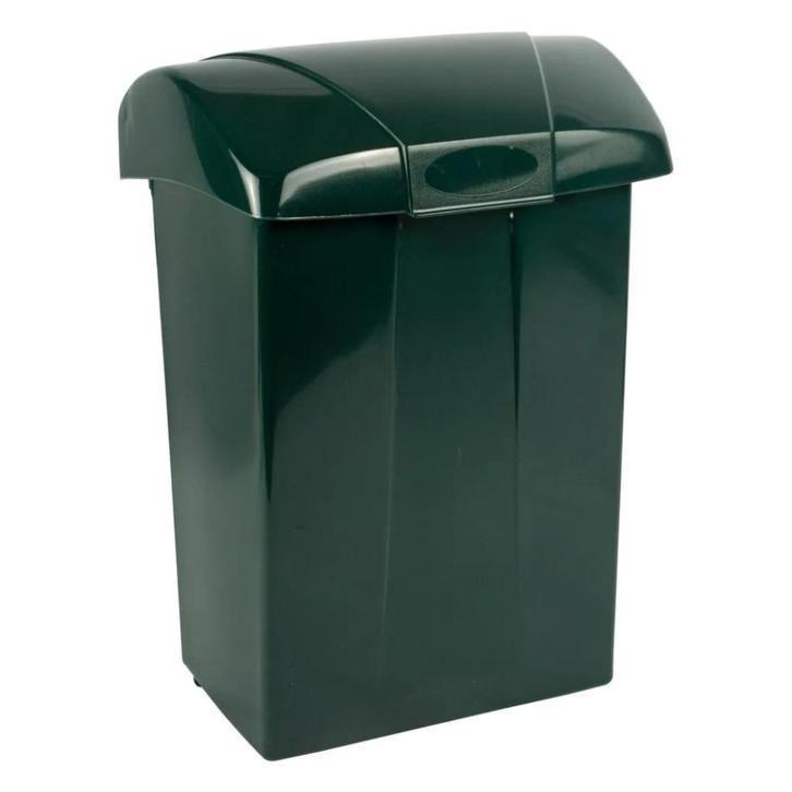 Koopje! - PTT Brievenbus - Groen - Plastic - A4 geschikt, Tuin en Terras, Brievenbussen, Nieuw, Wandbrievenbus, Kunststof, Ophalen of Verzenden