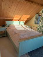 Groen bed 140, Ophalen, Gebruikt, Tweepersoons