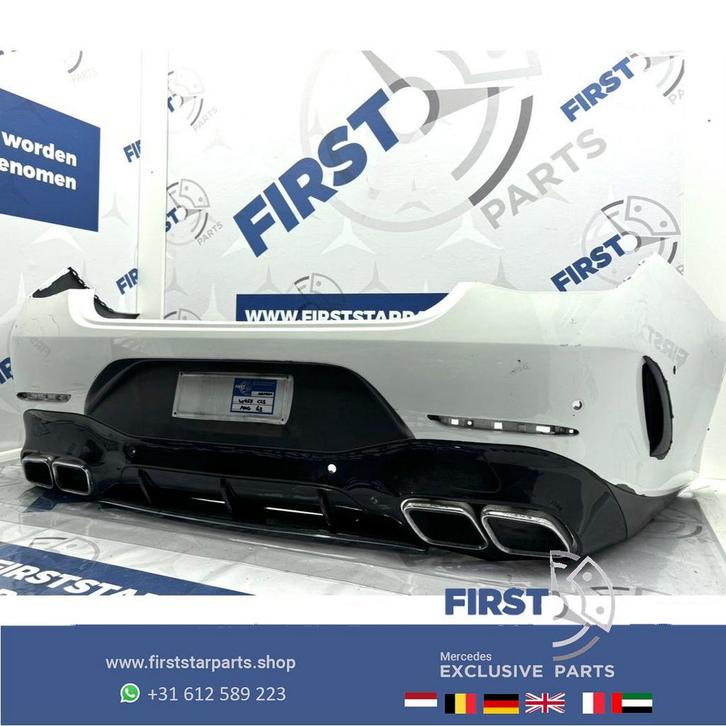 C257 W257 CLS AMG ACHTERBUMPER COMPLEET 63 2017-2025 BUMPER, Auto-onderdelen, Carrosserie en Plaatwerk, Bumper, Mercedes-Benz