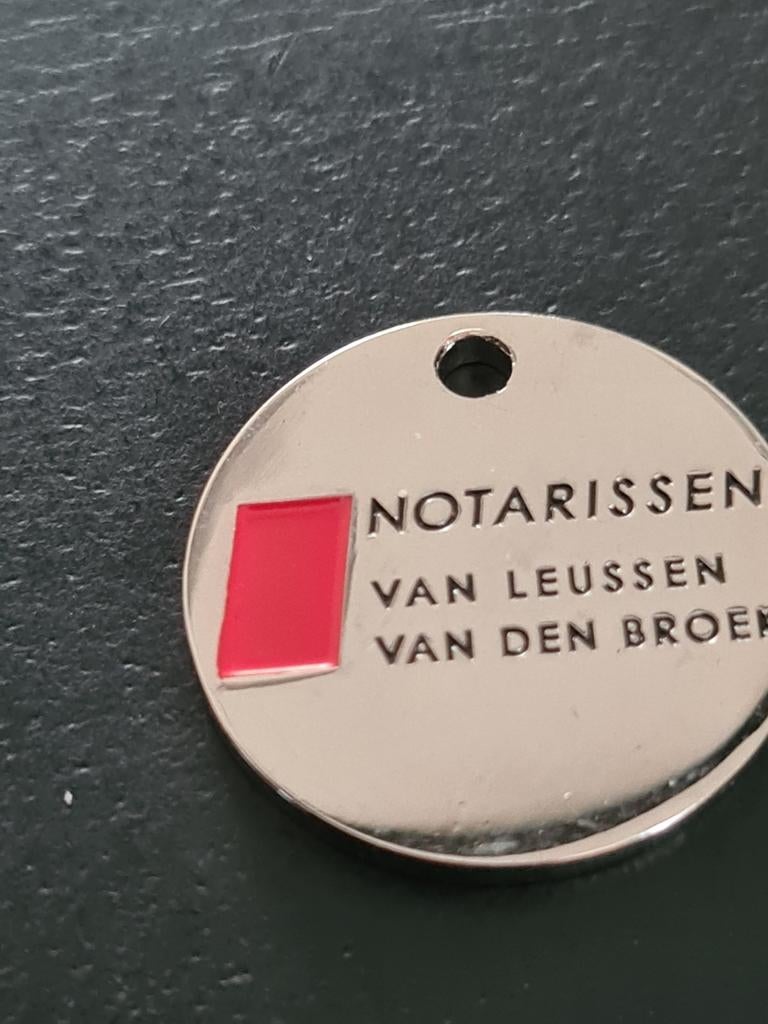 Winkelwagenmuntje Notarissen Van Leussen Van Den Broek, Ophalen of Verzenden